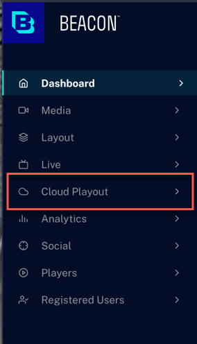Go to Cloud Playout