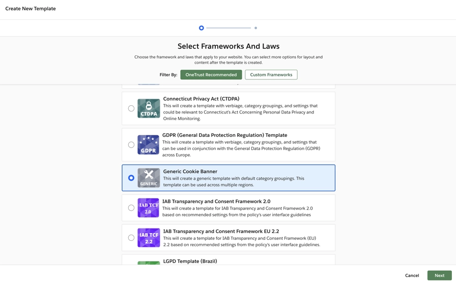 new iab framework
