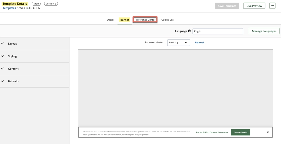 details banner tab
