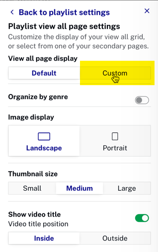 click custom tab