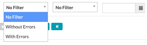 filter errors